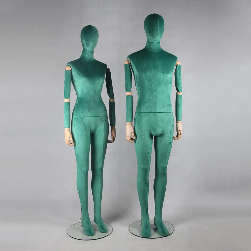 Jelimate Female Male Full Body Sitting Standing Flexible Mannequin