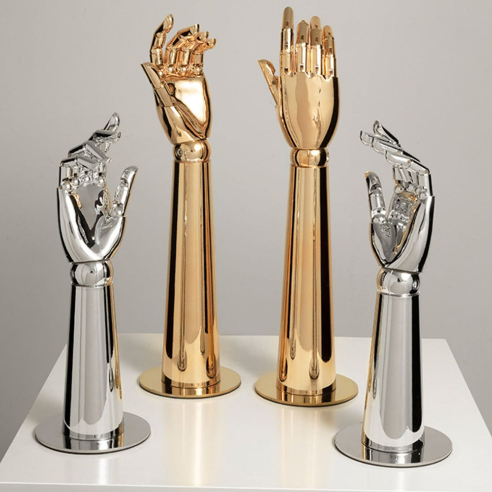 Jelimate Luxury Window Female Male Kid Silver Gold Mannequin Hand,Mova –  JELIMATE