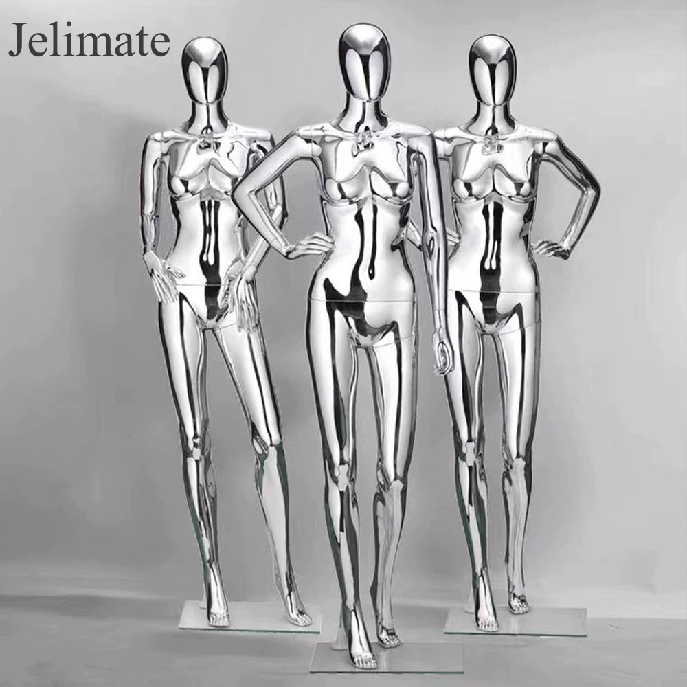 Ride the Wave of Jelimate Plus Size Electroplating Mannequins: Your Clothing Boutique Store's Ticket to Success