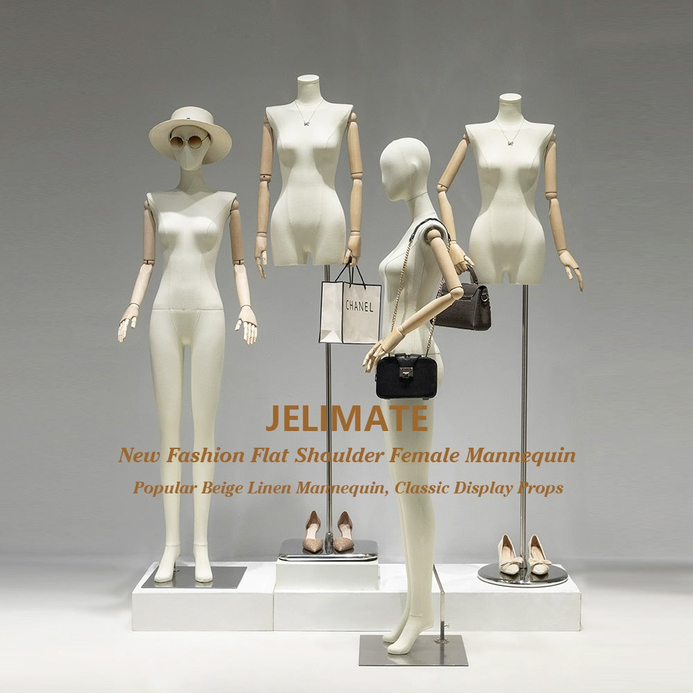 Why Our New Fashion Female Beige Mannequin Full Body Display Props are the Best for Your Clothing Display Needs?