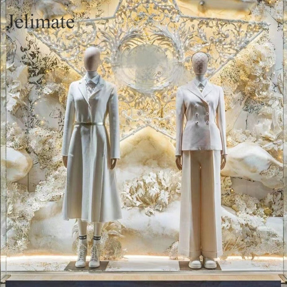 Clothes Shopping Magic : Elevate Your Clothing Window Displays with Jelimate High-End Glamorous Full Body Female Male Mannequin!