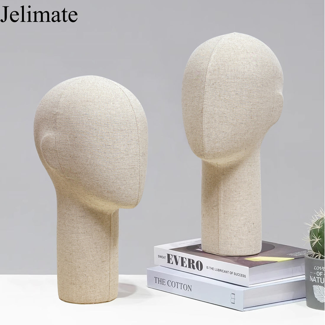 Showcase Accessories in Style: How To Use Jelimate High End Grey Linen Mannequin Heads To Transform Boutique Store Displays?