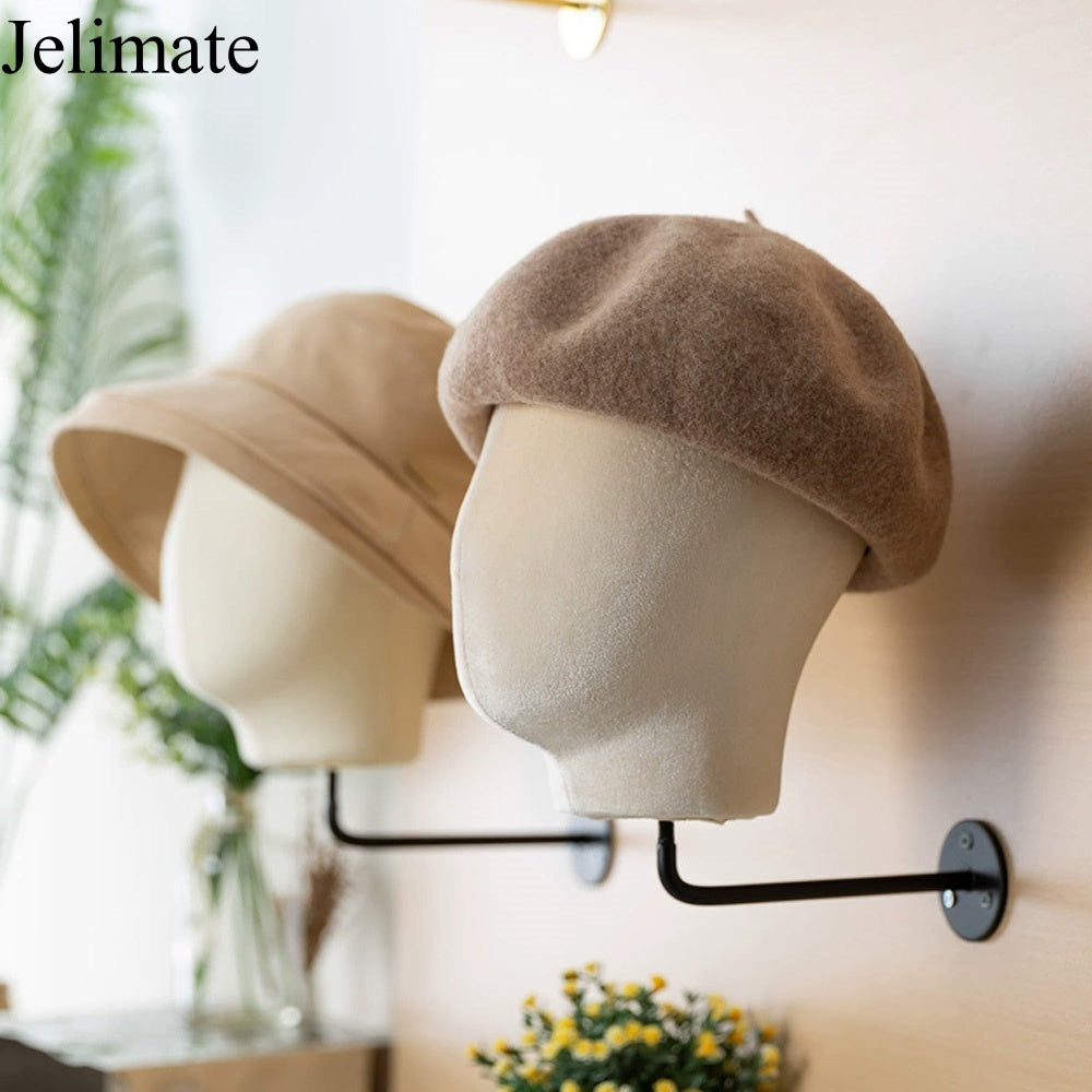 How To Upgrade Your Boutique Store to the Next Level with Jelimate Colorful Velvet Mannequin Head Wall ?