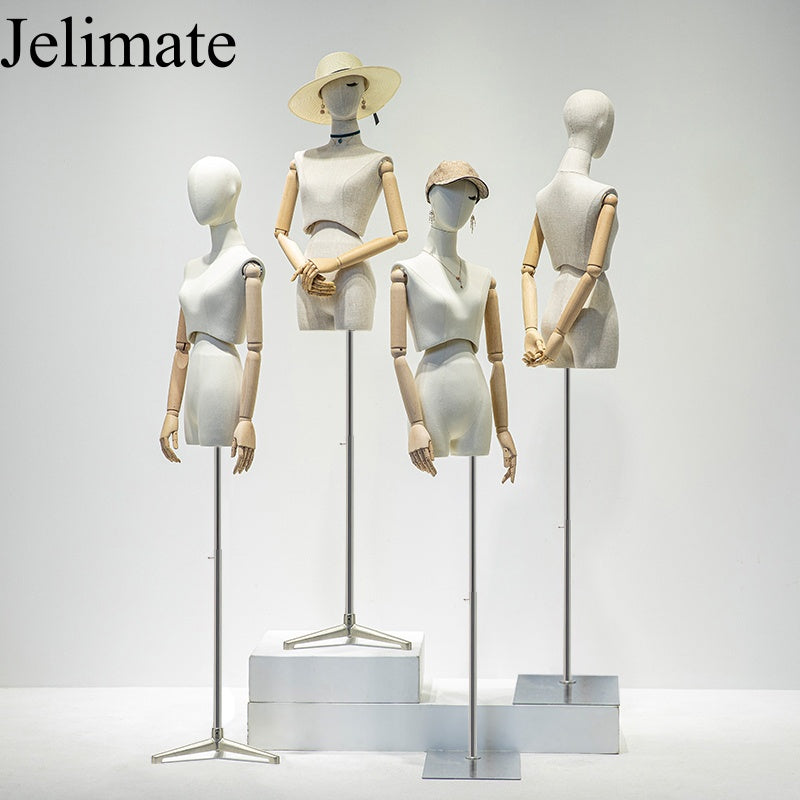 Twist into Style: Why Jelimate Luxury Half Body Female Twist Waist Mannequin  is a Must-Have for Boutique Store Display?