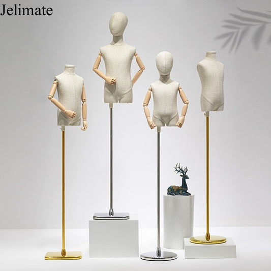 Boost Your Sales to the Max: How to Use Jelimate High End Kid Bamboo Linen Mannequin Dress Form To Boost Sales for Your Children Clothing Store?