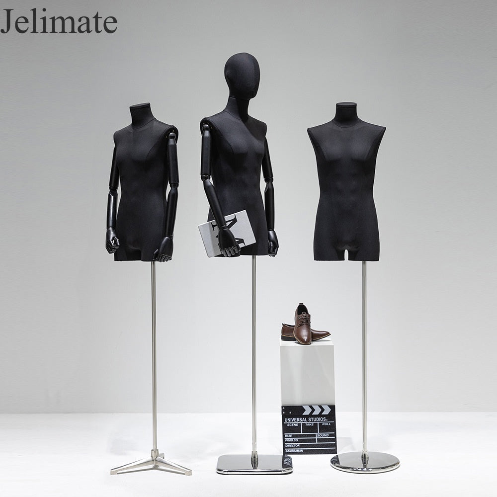 Top 5 Reasons Why Jelimate Black Male Mannequin Torso Linen Dress Form ...