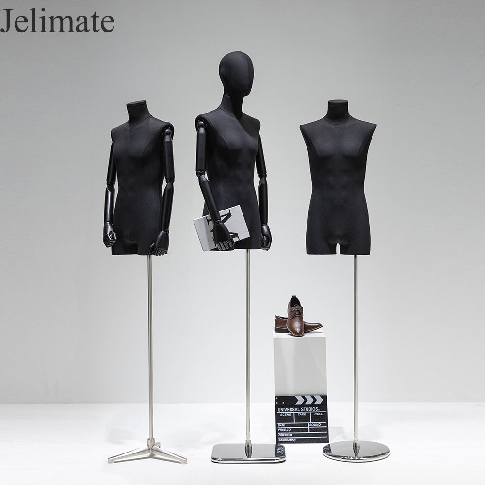 Top 5 Reasons Why Jelimate Black Male Mannequin Torso Linen Dress Form Are Crucial for Your Clothing Store Display?