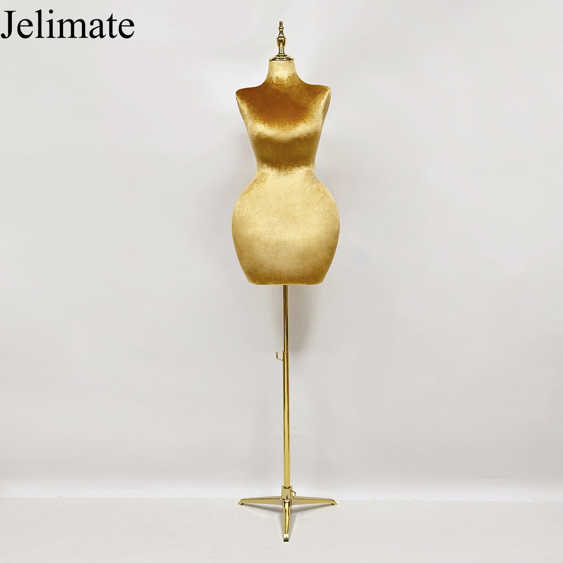 Enhancing Evening Dress Display : Why Jelimate Large Breast Big Hip Gold Velvet Curvy Female Mannequin Torso is a Must Have for Evening Gown Display In Bridal Store?