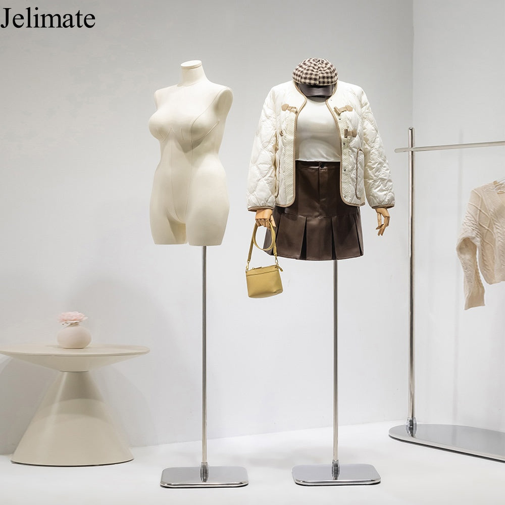 Elevate Your Plus Size Fashion: Why Every Clothing Boutique Store Need Jelimate Half Body Plus Size Female Display Mannequin Torso ?