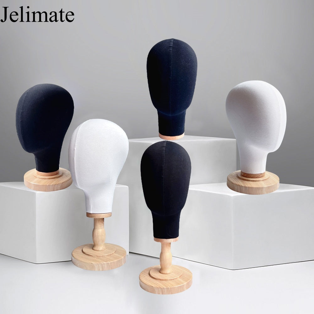 What Display Mannequin Head Should I Get To Decorate The Fashion Hat Boutique Store?Jelimate Fabric Covered Mannequin Head Is Worth Recommending