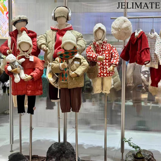 Why Every Children Boutique Stores Need Jelimate Premium Child Half Body Mannequins for Making Clothes Display and Store Decoration?