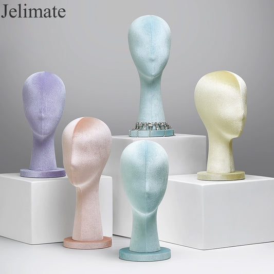 How to Transform Your Jewelry Store with Jelimate Female Velvet Display Mannequin Heads ？