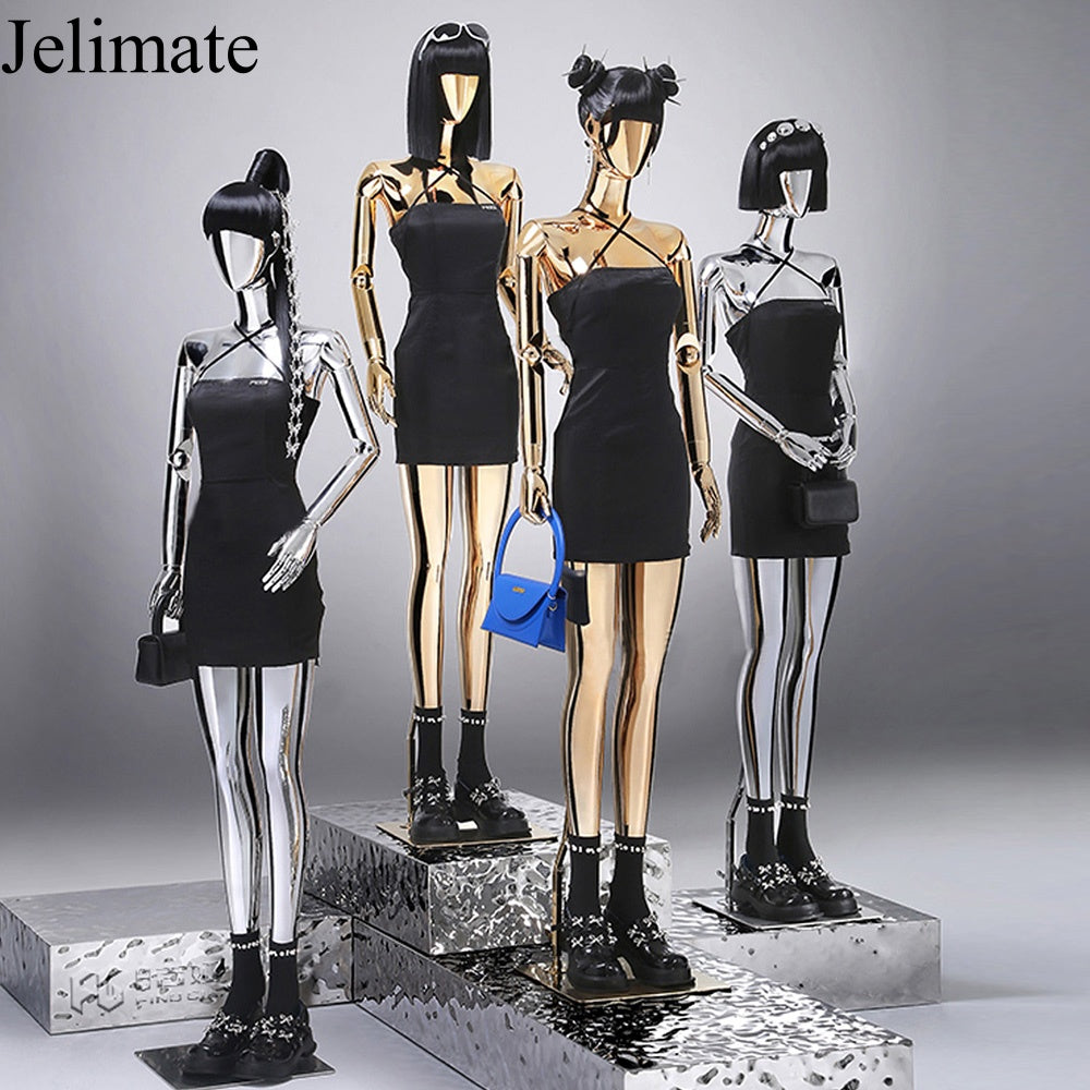 Why Jelimate Electroplated Female Full Body Mannequins Are the Ultimate Solution for Boutique Window Displays?