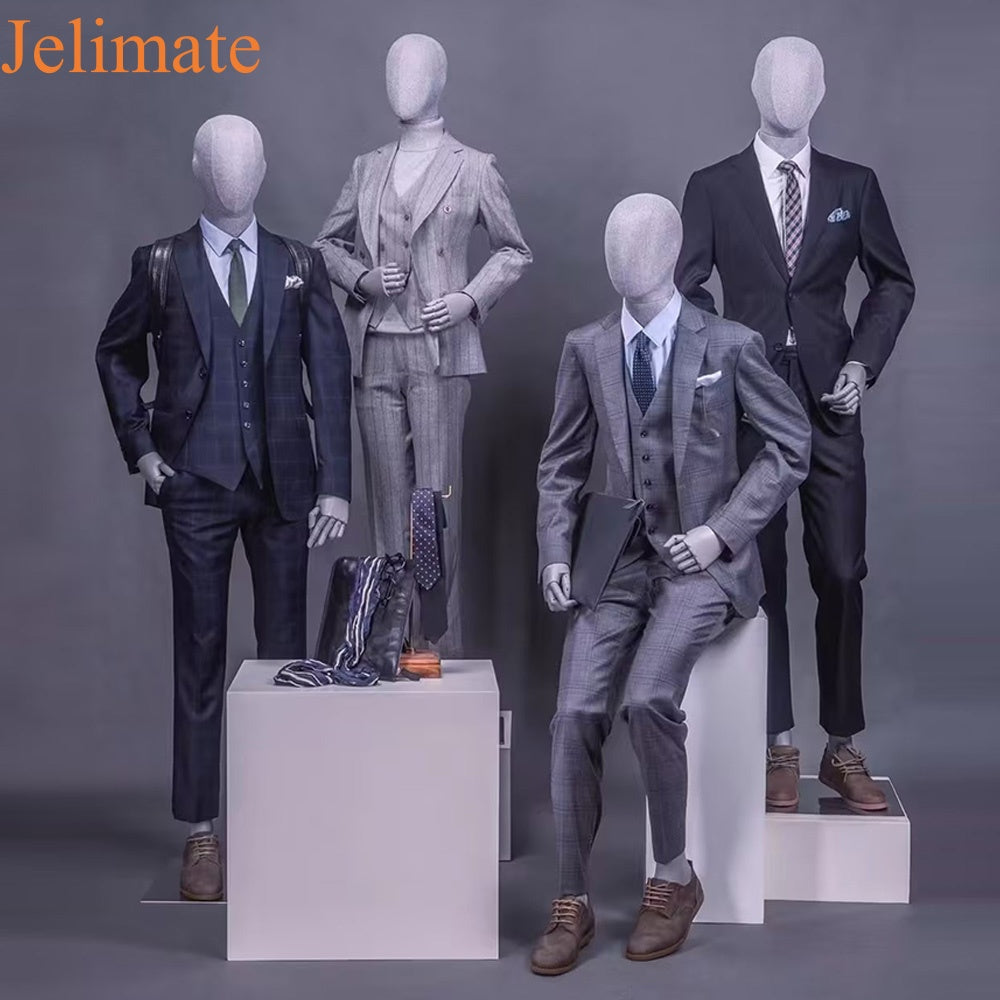 Luxury Meets Fashion: How To Using Jelimate High End Suit Display Male Full Body Mannequin for Amazing Window Display?