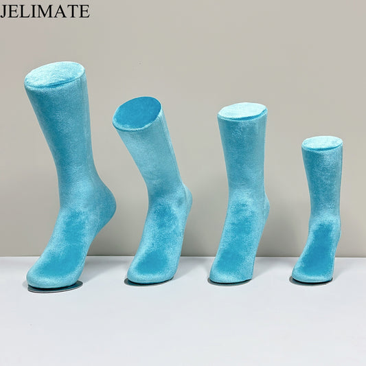 From Socks to Anklets: Why JELIMATE Blue Velvet Foot Mannequins Are a Must-Have for Boutique Store Accessories Display?