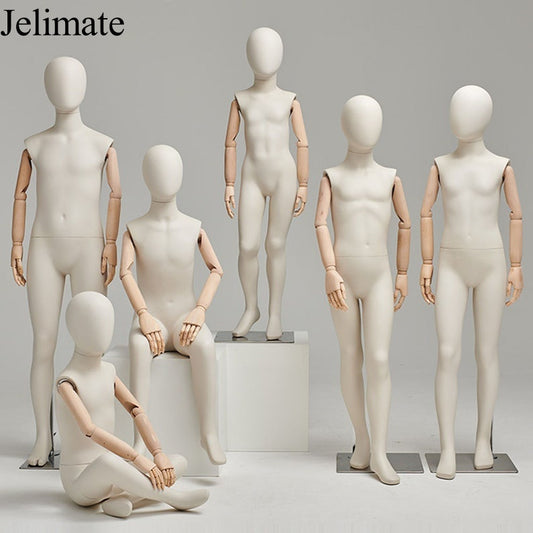 Showcase in Style: How To Use Jelimate High End Painting Kid Full Body Mannequins To Redefine Children Fashion Store Window Display?