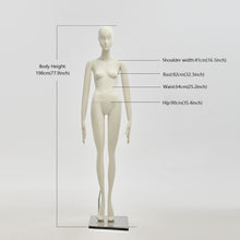 Load image into Gallery viewer, Jelimate Luxury Clothing Store Adult Female Mannequin Full Body,Window Display Colorful Velvet Mannequin Torso Display,Clothing Dress Form Manikin Head Display Dummy
