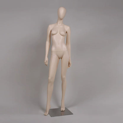 Jelimate Finestra di Lusso Manichino Femminile Corpo Intero, Esposizione di Moda Fiera Manichino in Fibra di Vetro Torso, Forma di Abito Seduto in Piedi Posa Testa di Manichino per Parrucche