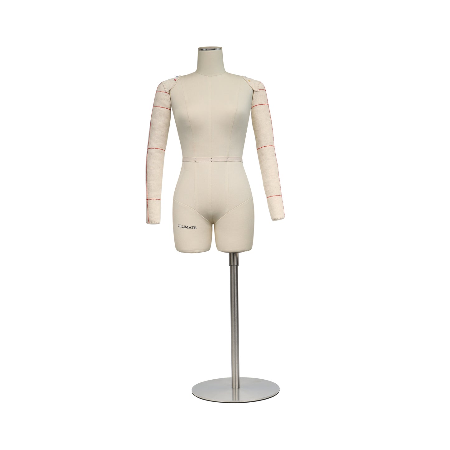 JMSIZE12 Half Scale Female Dress Form For Pattern Making,1/2 Scale Miniature Sewing Mannequin for Women,Mini Tailor Mannequin for Fashion Designer Fashion School Draping Mannequin