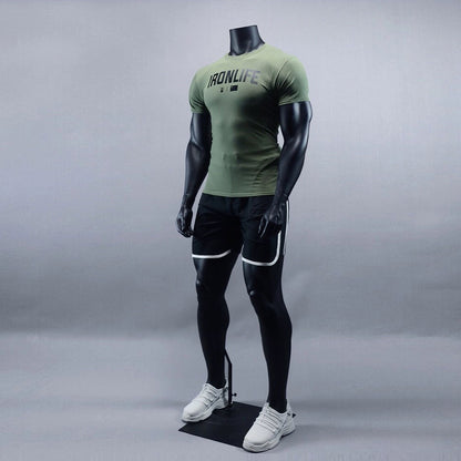 Jelimate Luxury Window Adult Male Mannequin Full Body,Muscle Sport Mannequin Torso With/Without Head,Clothing Dress Form Athletic Mannequin Fitness Model