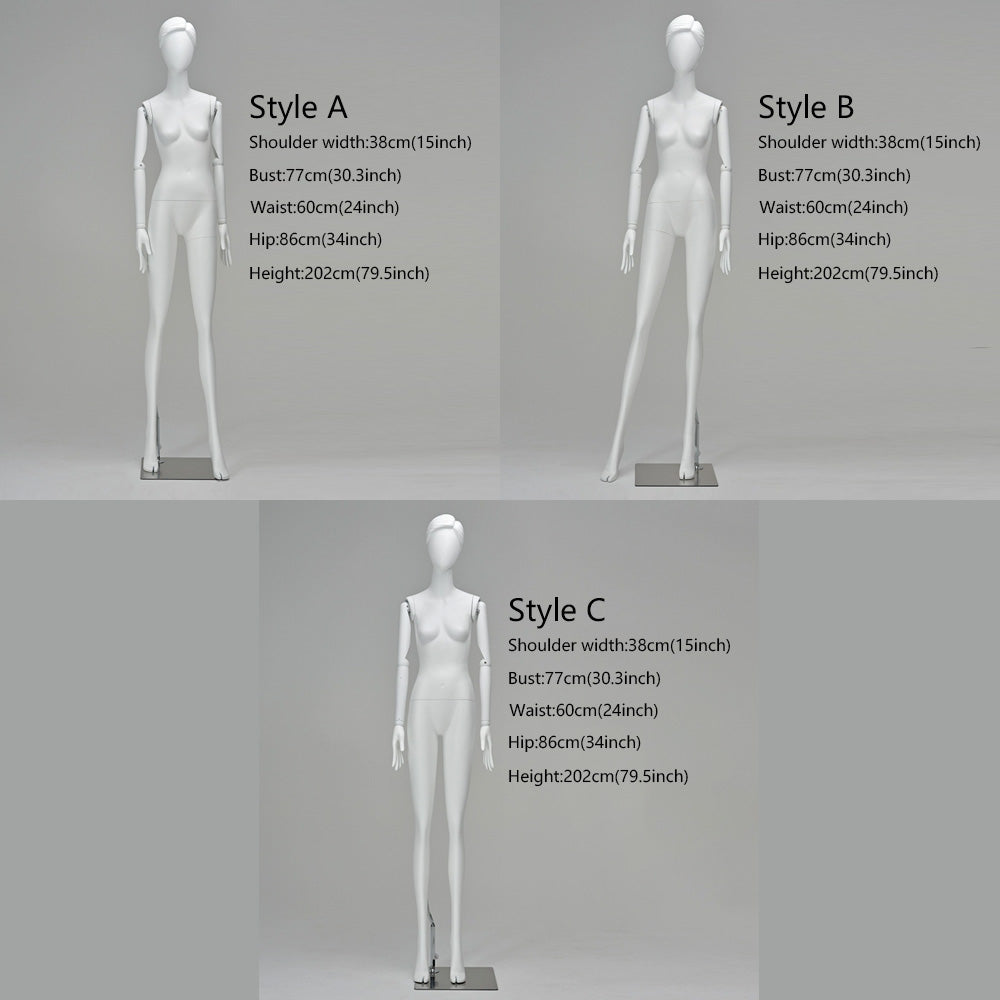 Jelimate Clothing Store Female Full Body Mannequin With Wig,High End Women Store Wedding Dress Form Dummy,Female Dress Form Clothing Display Model Props