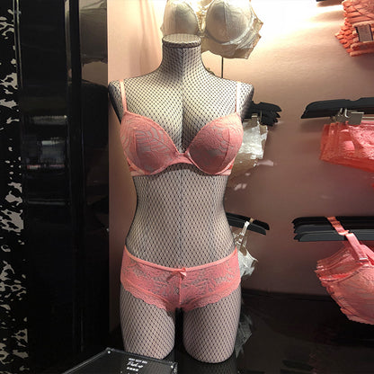 Jelimate Lingerie Store Female Half Body Mannequin Bust Form,Women Butt Mannequin Underwear Mannequin,Lingerie Bikini Pant Bra Display Dress Form