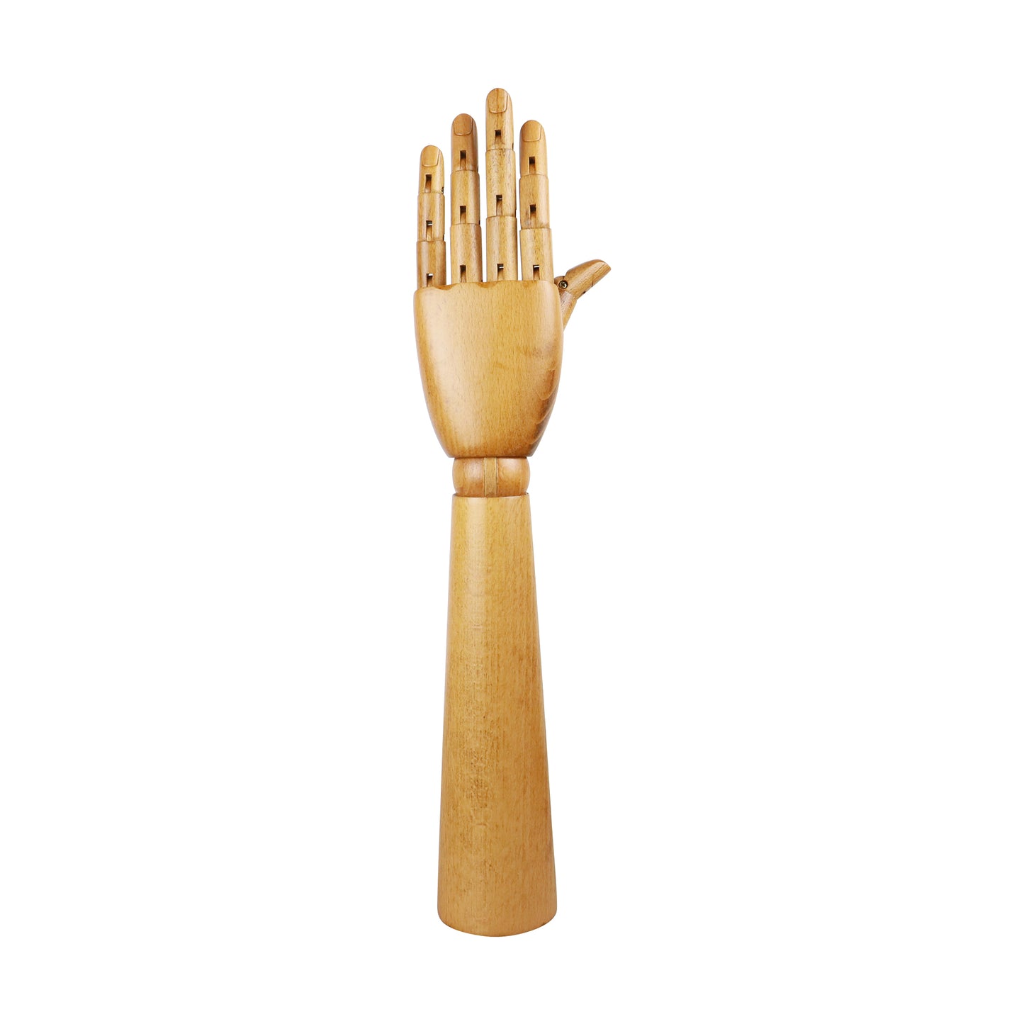Jelimate Movable Wooden Hand Mannequin,High Quality Wood Mannequin Hand Display,Flexible Fingers Jewelry Display Props