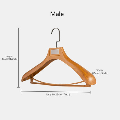 Jelimate Clothing Store Wide Shoulder Female Male Clothing Hanger Custom Logo Men Women Suit Hanger Display Clothes Hanger Household Hanging Clothing Rack