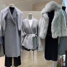Load image into Gallery viewer, Jelimate Headless Female Dress Form Mannequin Torso Display,Colorful Fabric Mannequin Torso With Wooden Arms,Clothing Display Dummy Linen Dress Form
