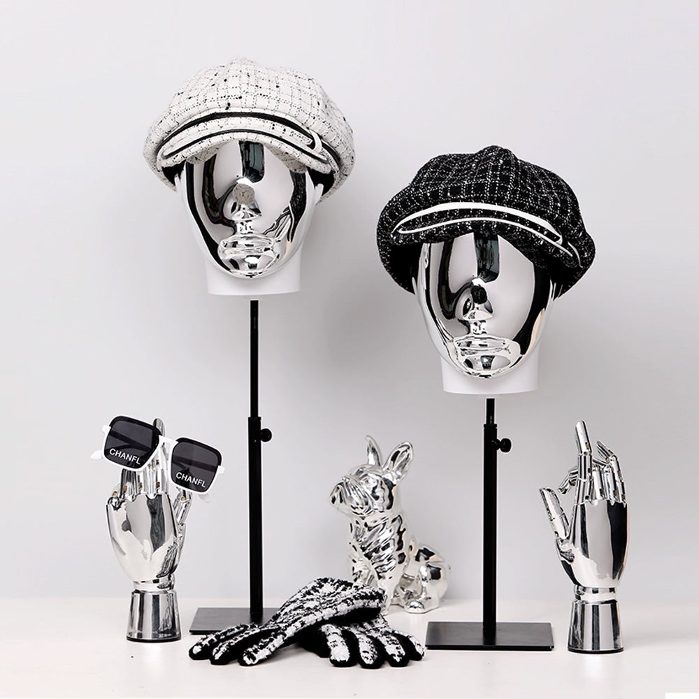 factory wholesale metal mannequin head stand