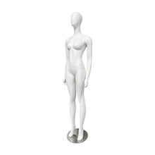 Load image into Gallery viewer, JM300 Matte White Half Scale Female Dress Form For Pattern Making,1/2 Scale Miniature Mannequin for Women,Mini Display Mannequin Full Body for Fashion Designer Fashion School
