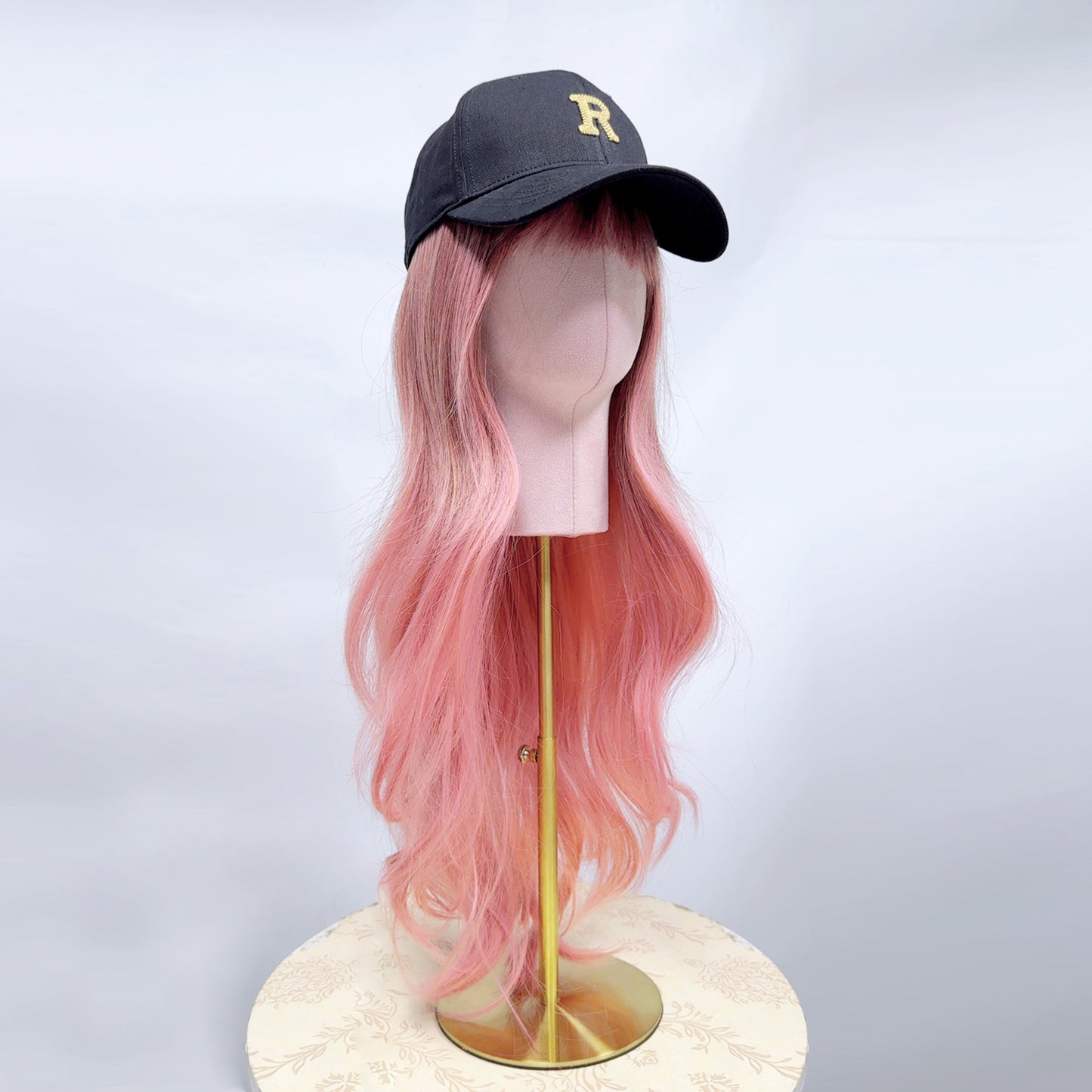 Jelimate Fully Pinnable Mannequin Head for Wigs,Female Colorful Velvet Mannequin Head Display Dress Form,Head Mannequin Props Jewelry Headband Hat Display Head Model