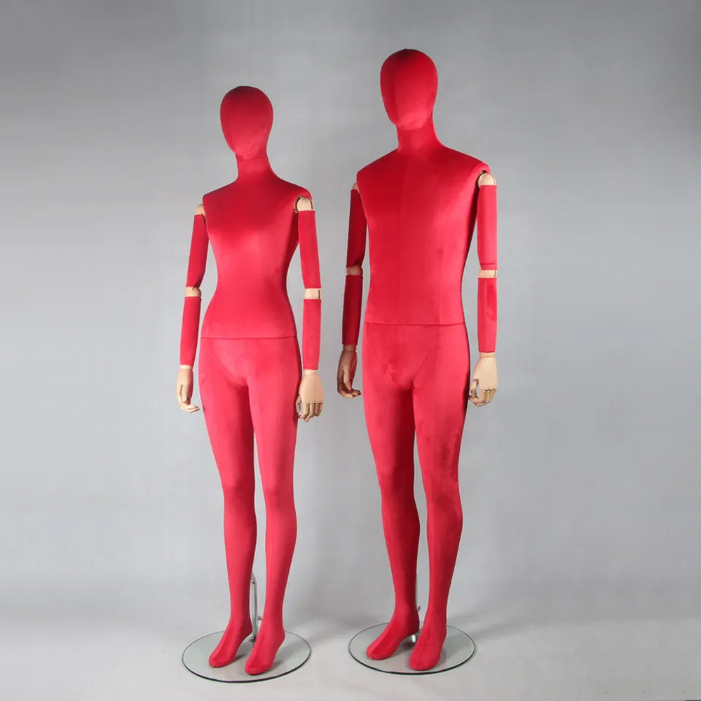 Jelimate Female Male Full Body Sitting Standing Flexible Mannequin,Bla –  JELIMATE