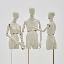 Load image into Gallery viewer, Jelimate Clothing Store Male Kid Female Mannequin Full Body,Window Display Twist Waist Family Dummy,Fiberglass Mannequin Torso Clothing Dress Form
