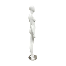 Lade das Bild in den Galerie-Viewer, JM300 Matte White Half Scale Female Dress Form For Pattern Making,1/2 Scale Miniature Mannequin for Women,Mini Display Mannequin Full Body for Fashion Designer Fashion School

