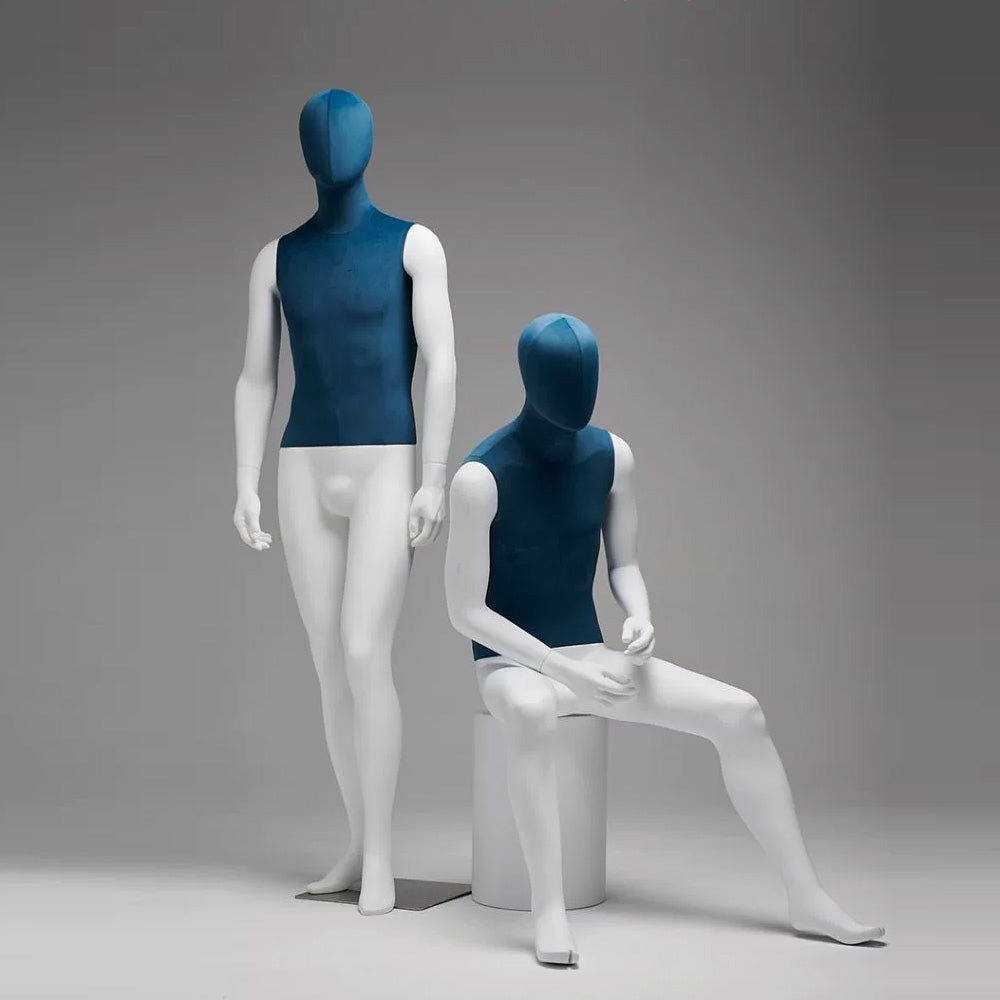 Jelimate Male Full Body Mannequin for Clothes Display,Upper Body Linen –  JELIMATE