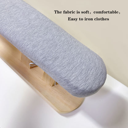 Jelimate Multi-functional Thickened Padded Wooden Ironing Stool Special Clothes Tailor Ironing Board Miniature Sleeve Board Household Pressing Board