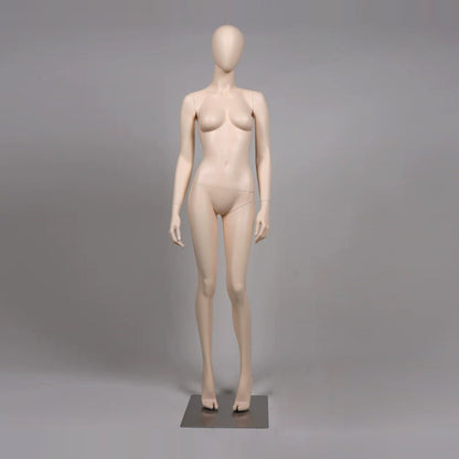 Jelimate Finestra di Lusso Manichino Femminile Corpo Intero, Esposizione di Moda Fiera Manichino in Fibra di Vetro Torso, Forma di Abito Seduto in Piedi Posa Testa di Manichino per Parrucche