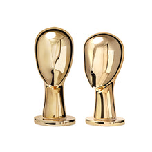 Load image into Gallery viewer, Jelimate Luxury Mirror Silver Gold Male Mannequin Full Body Dress Form,Window Display Men Mannequin Torso Stand,Clothing Dress Form Mannequin Body Form
