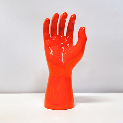 Jelimate Window Display Male Mannequin Hand,Knee,Arm And Foot Protector Props,Fiberglass Orange Sport Mannequin For Glove Shoe Sock Display,Male Torso Mannequin Fitness Model Men Dress Form