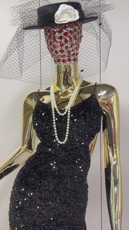 Jelimate Luxury Plated Gold Adult Female Mannequin Full Body Dress Form,Women Dress Form With Wire Mesh Head,Wedding Dress Mannequin Clothing Display Model