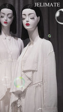 Laden und Abspielen von Videos im Galerie-Viewer, Jelimate Adult Female White Mannequin Full Body,Window Display Clothing Dress Form Torso Model,Wig Head Mannequin Female Body Display Dummy

