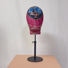 Load and play video in Gallery viewer, Jelimate Printed Fabric Mannequin Head Stand,Wig Head Dress Form Hat Display Head,Wood Mannequin Hand for Jewelry Display
