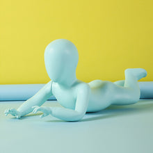 Load image into Gallery viewer, Jelimate Colorful Kid Display Mannequin Torso Stand,Standing Sitting Pose Fiberglass Baby Mannequin,Kid Store Clothing Dress Form Child Model
