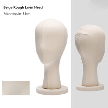 Load image into Gallery viewer, Jelimate High End Half Body Female Display Dress Form Adjustable Linen Mannequin Torso Model Fashion Window Fitting Mannequin Manikin Head For Wigs
