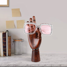 Lade das Bild in den Galerie-Viewer, Jelimate Vintage Red Wooden Mannequin Hand Form,Shop Decoration Hand Dress Form,Sunglasses Hat Glove Jewelry Display Hand Model
