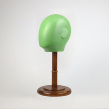 Load image into Gallery viewer, Female Male Head Mannequin with Wooden Stand Matte Glossy Head Dress Form Wig Manikin Head Hat Holder Accessories Display Head
