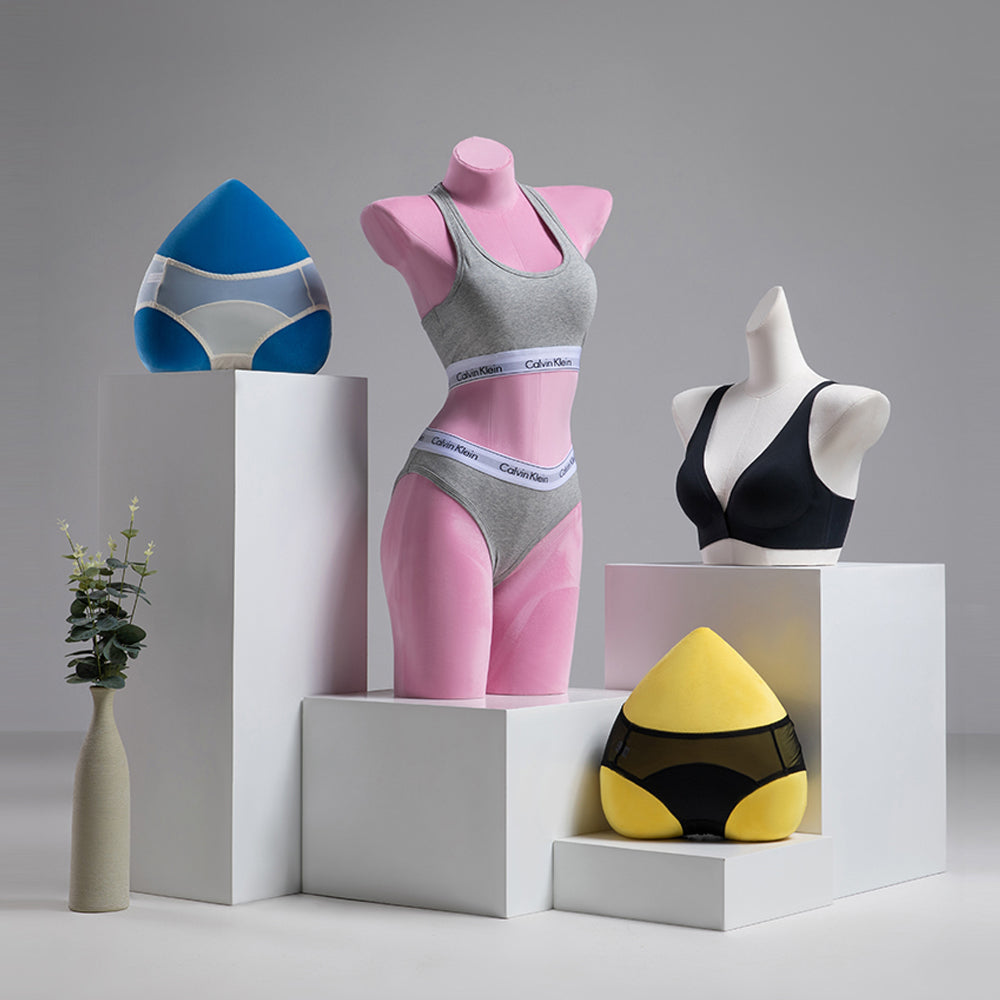 Clothing Store Underwear Mannequins Display Stand Female Half
