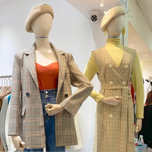 Load image into Gallery viewer, Jelimate High End Half Body Female Display Dress Form Adjustable Linen Mannequin Torso Model Fashion Window Fitting Mannequin Manikin Head For Wigs
