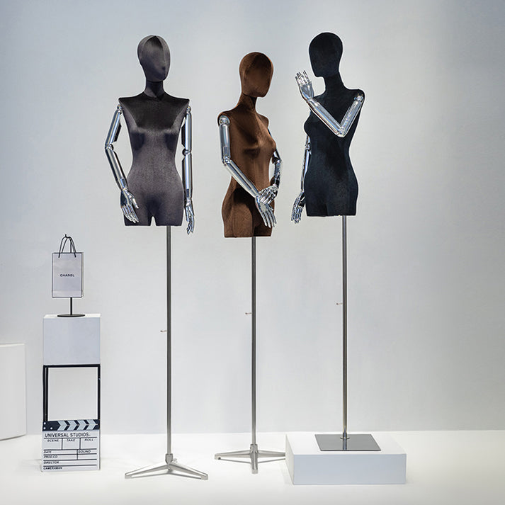 Female Mannequin for Upper Body Display (TMK-PS-P907W)